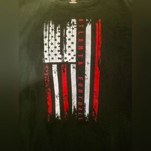 Atlanta Football Fan Flag T-Shirt